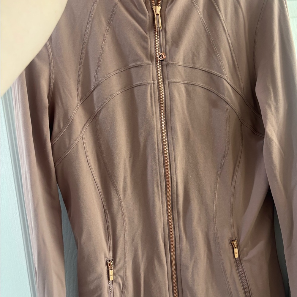 lululemon athletica Rose Gold Define Long Sleeve Jacket